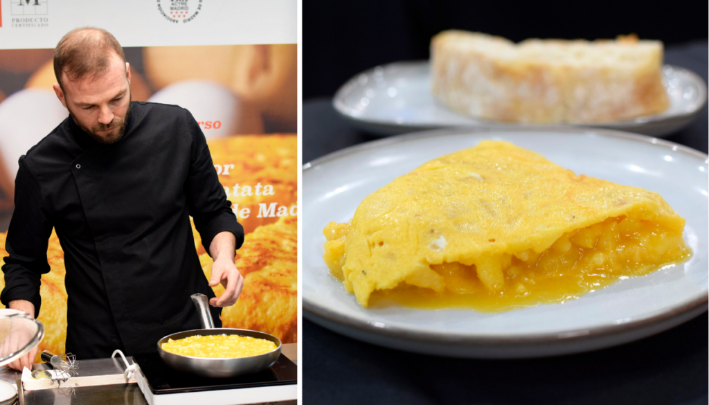 restaurante Chic, elabora la mejor tortilla de patata de la Comunidad de Madrid